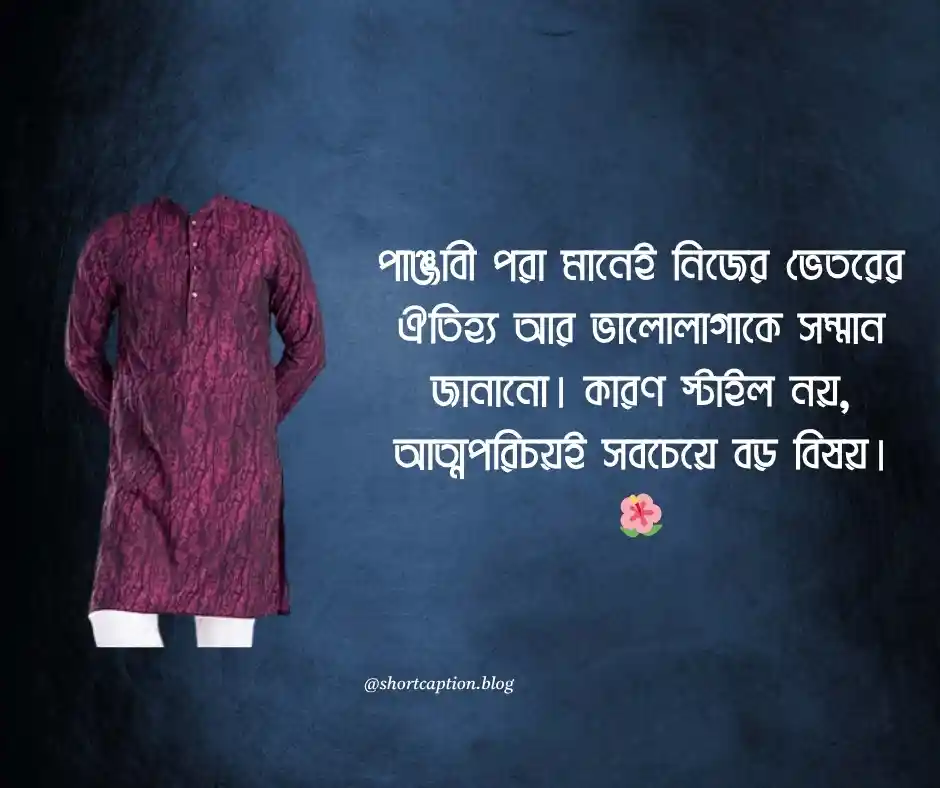 panjabi niye caption - পাঞ্জাবী নিয়ে ক্যাপশন স্ট্যাটাস