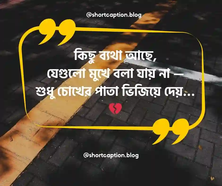 বাংলা শর্ট ক্যাপশন কষ্টের