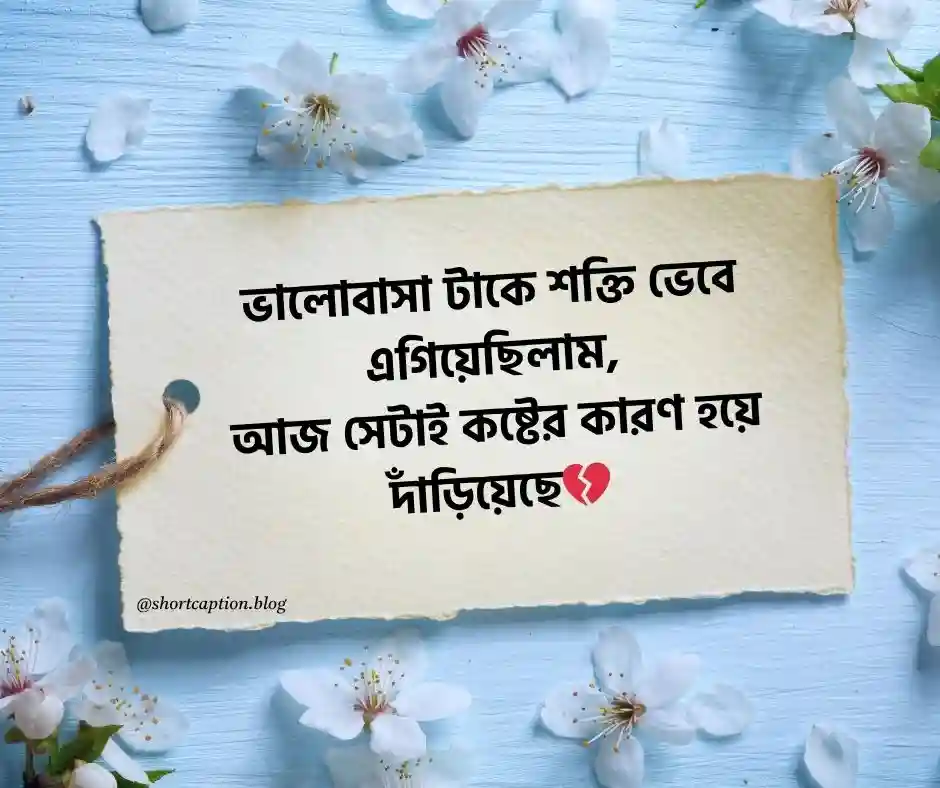 ইমোশনাল ছেলেদের কষ্টের স্ট্যাটাস