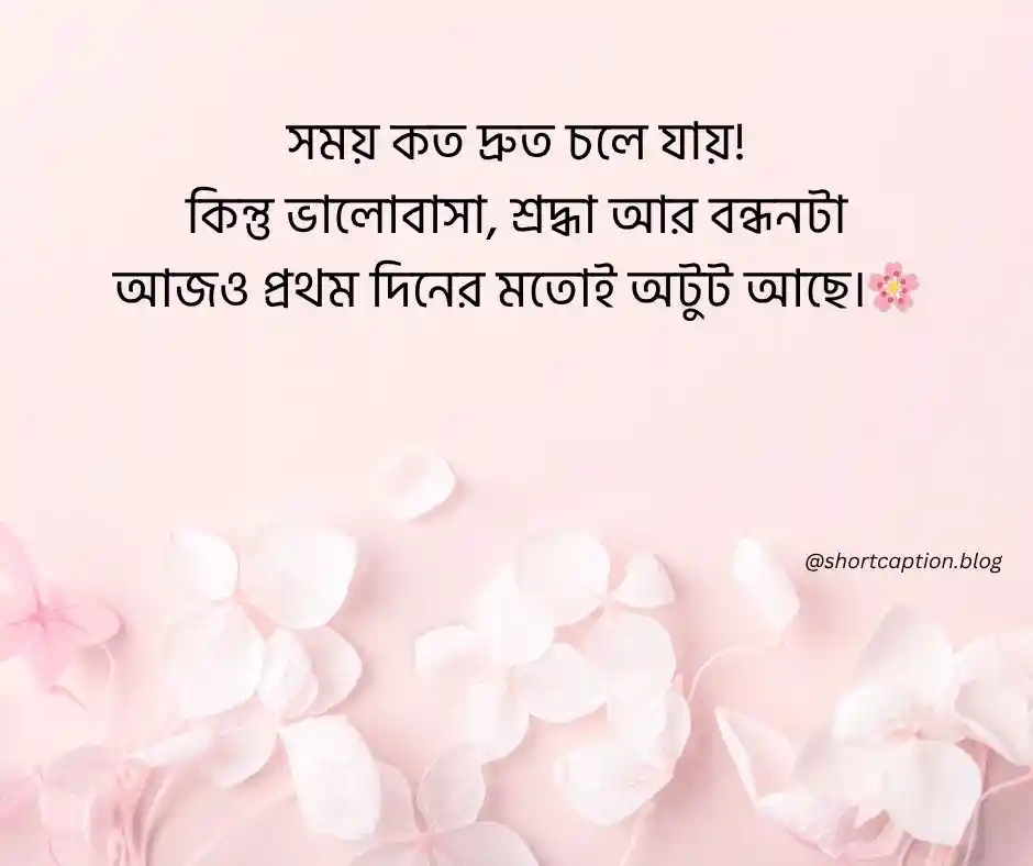 নিজের বিবাহ বার্ষিকী ফেসবুক স্ট্যাটাস