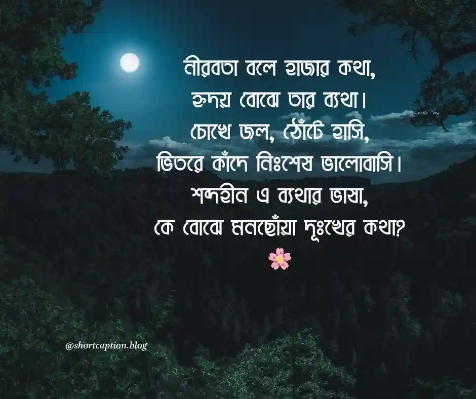 নীরবতা নিয়ে ছন্দ