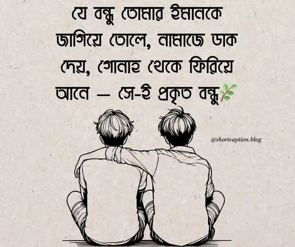 বন্ধু নিয়ে ইসলামিক উক্তি