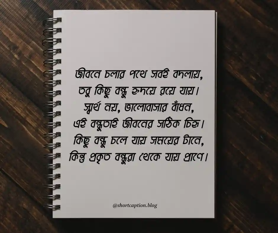 বন্ধু নিয়ে স্ট্যাটাস ছবি