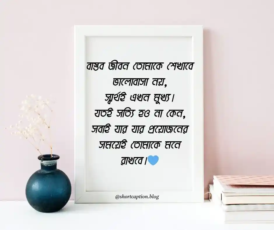 বাস্তব জীবন নিয়ে স্ট্যাটাস স্টাইলিশ