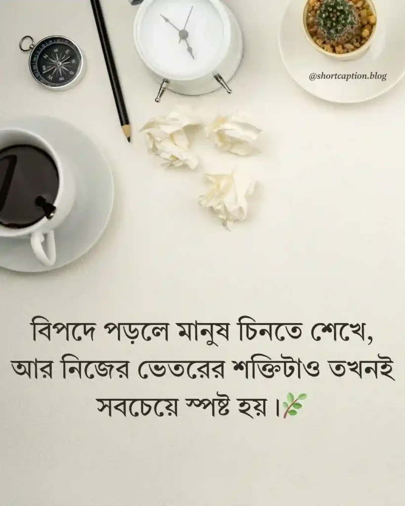 বিপদ নিয়ে স্ট্যাটাস বিপদ নিয়ে ক্যাপশন
