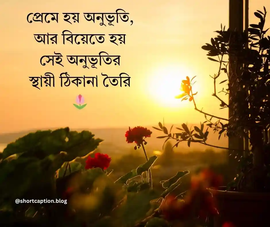 বিয়ে নিয়ে ক্যাপশন - biye niye caption