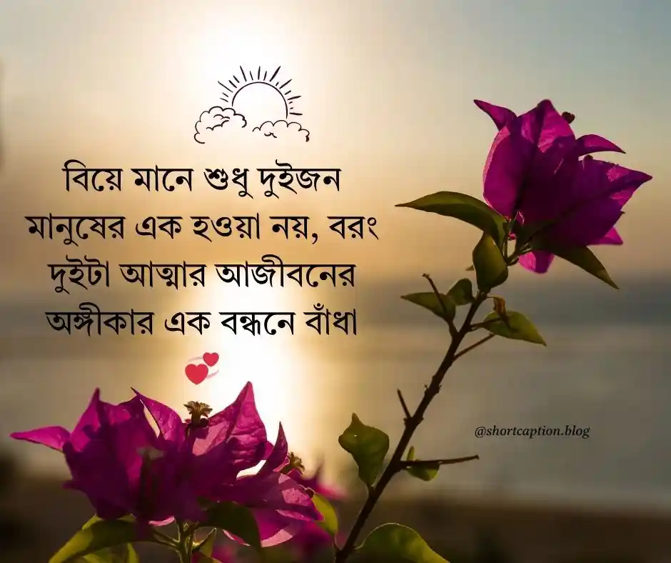 বিয়ে নিয়ে ক্যাপশন বিয়ে নিয়ে স্ট্যাটাস