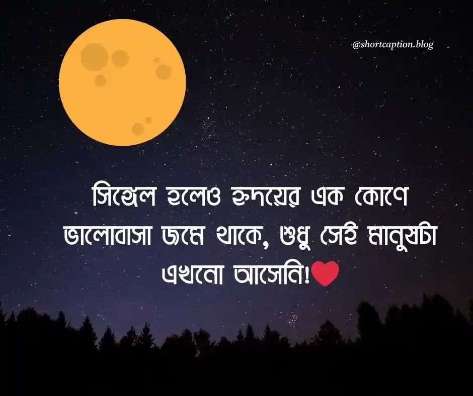 সিঙ্গেল ছেলেদের রোমান্টিক স্ট্যাটাস