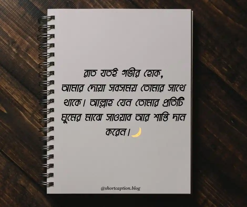 সুন্দর শুভ রাত্রি মেসেজ Good Night SMS Bangla