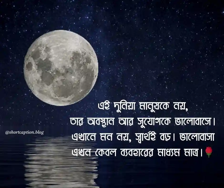 স্বার্থপর দুনিয়া নিয়ে উক্তি