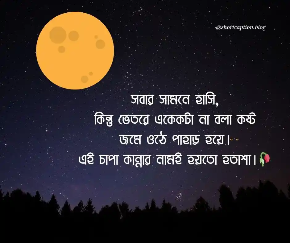 হতাশা নিয়ে উক্তি ক্যাপশন